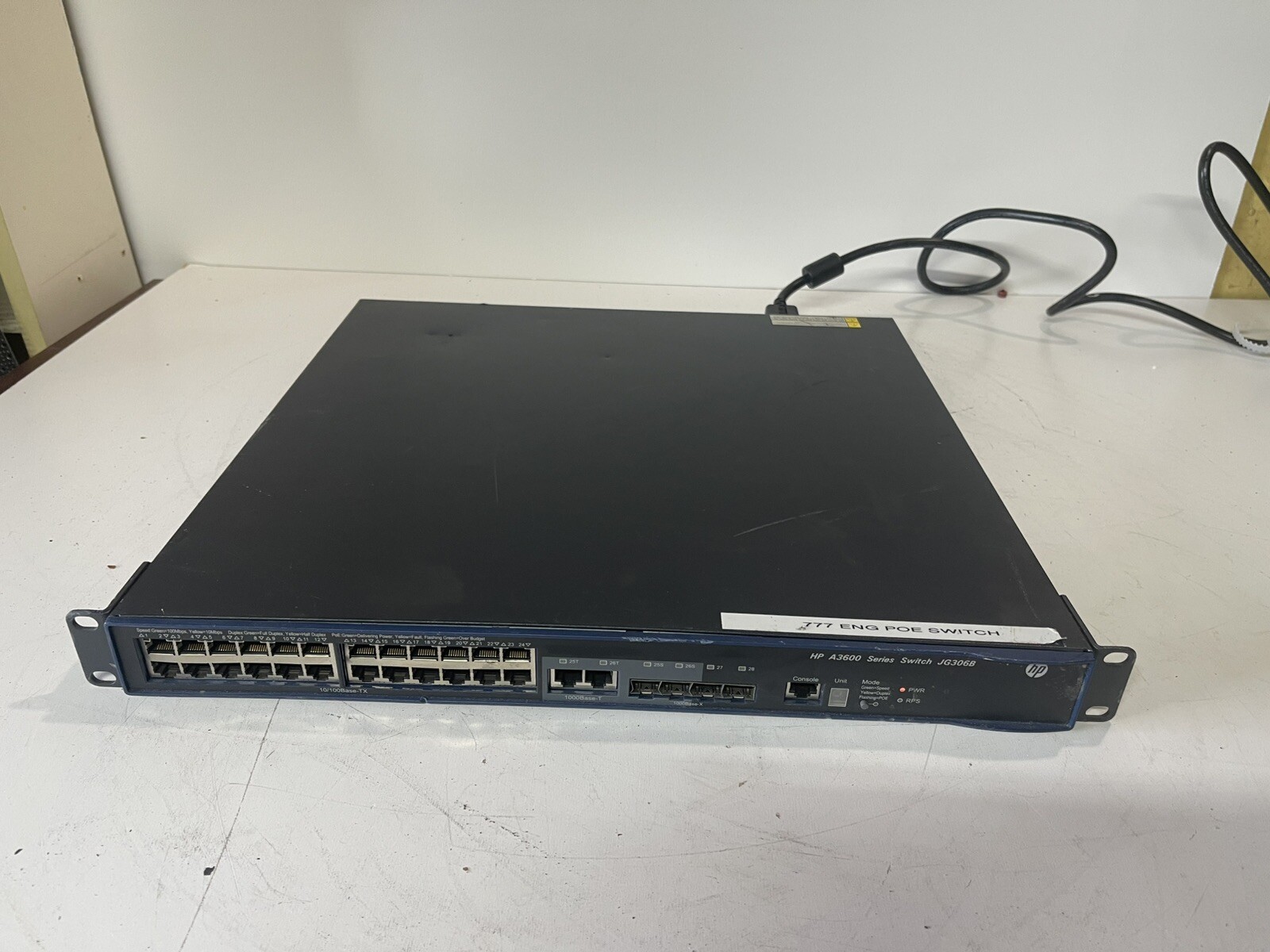Hp A3600 Series Switch JG 306B