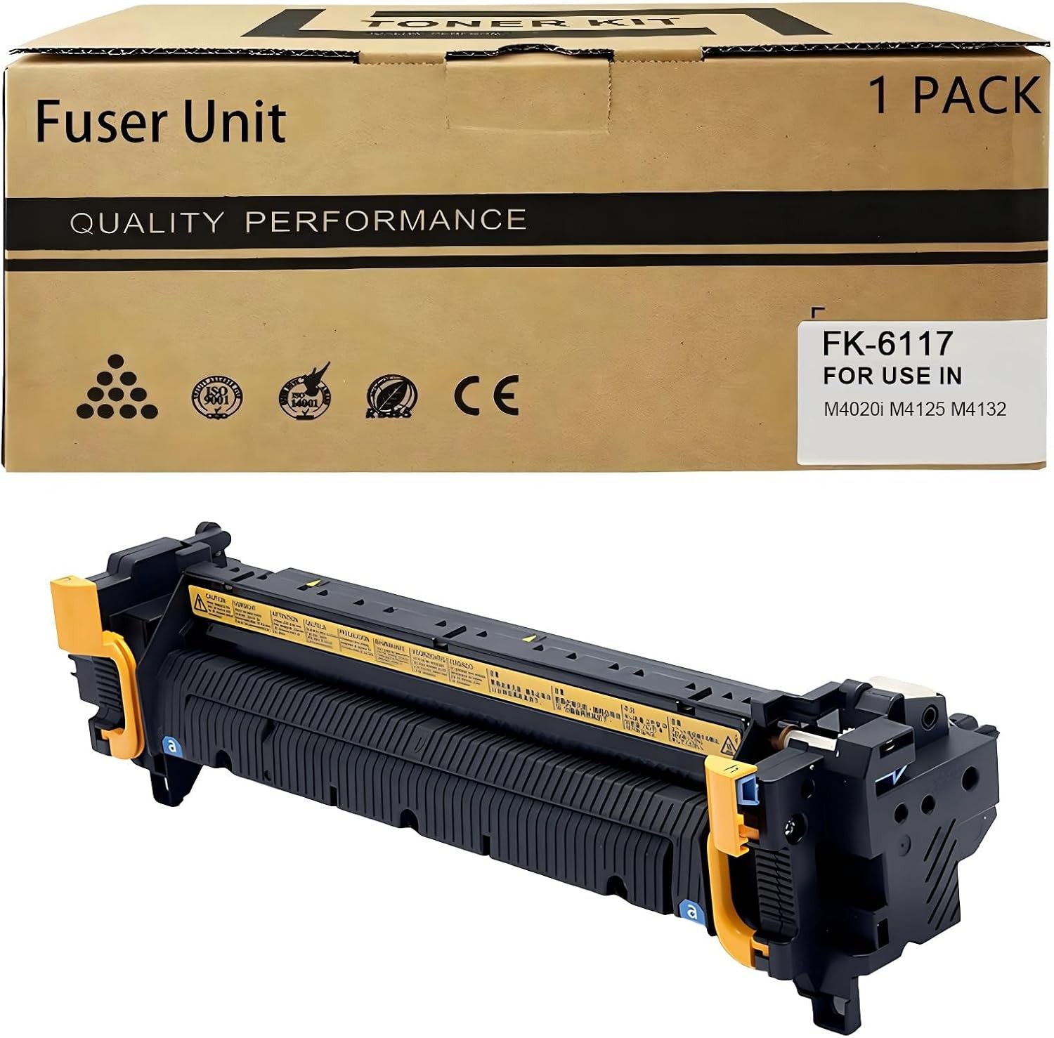Compatible w/ Kyocera FK-6117 Fuser Unit M4020i/M4125/M4132 200K