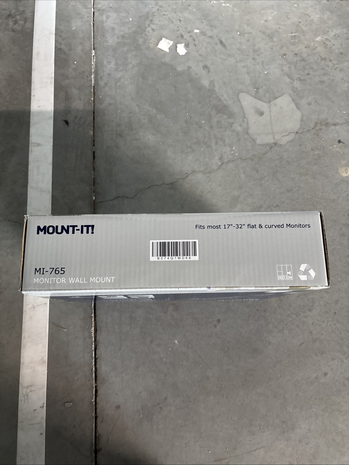 Mount-It MI-765 Single Monitor Wall Mount Arm - Black
