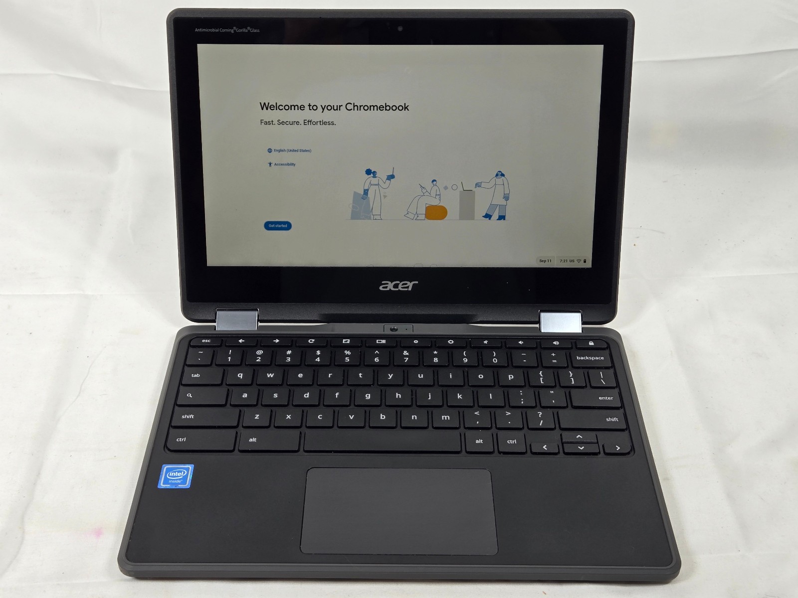 Acer Chromebook Spin 11 R751T 11.6" Touch LCD 4GB RAM 32GB eMMc ChromeOS *Read*