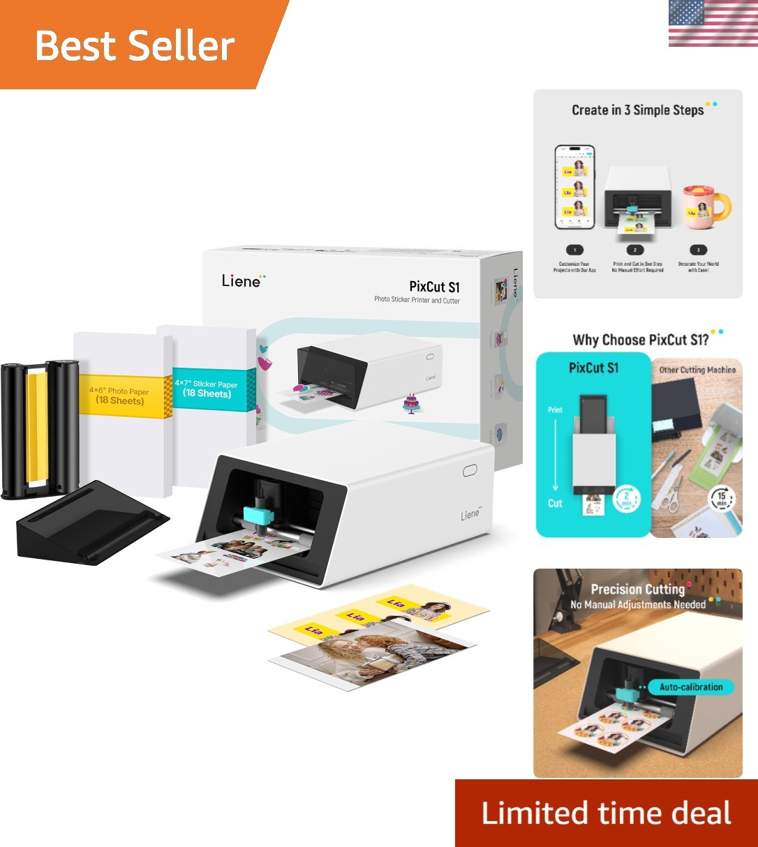 Create Durable Custom Stickers with PixCut S1 Printer - No Design Skills Needed