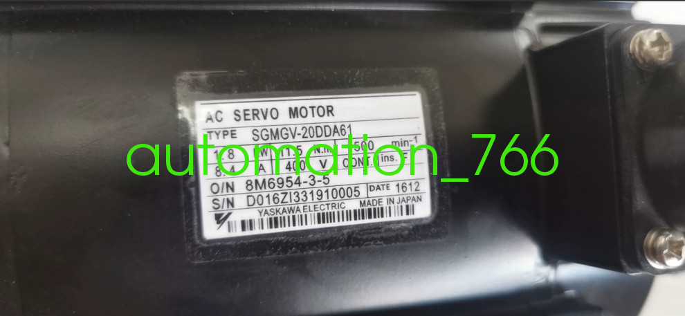 1PCS NEW YASKAWA SGMGV-20DDA61 Servo motor shipping Via DHL/Fedex