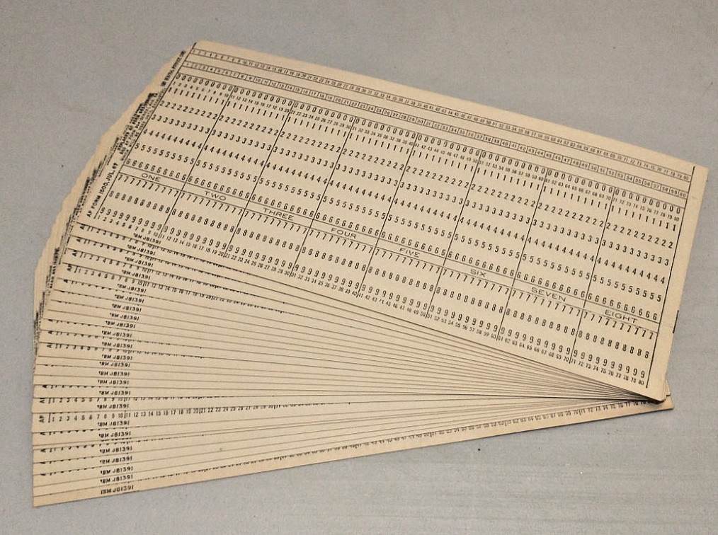 25 IBM Punch Cards AF Form 1500 Jul 1967 Air Force ADP Data Cards Manilla