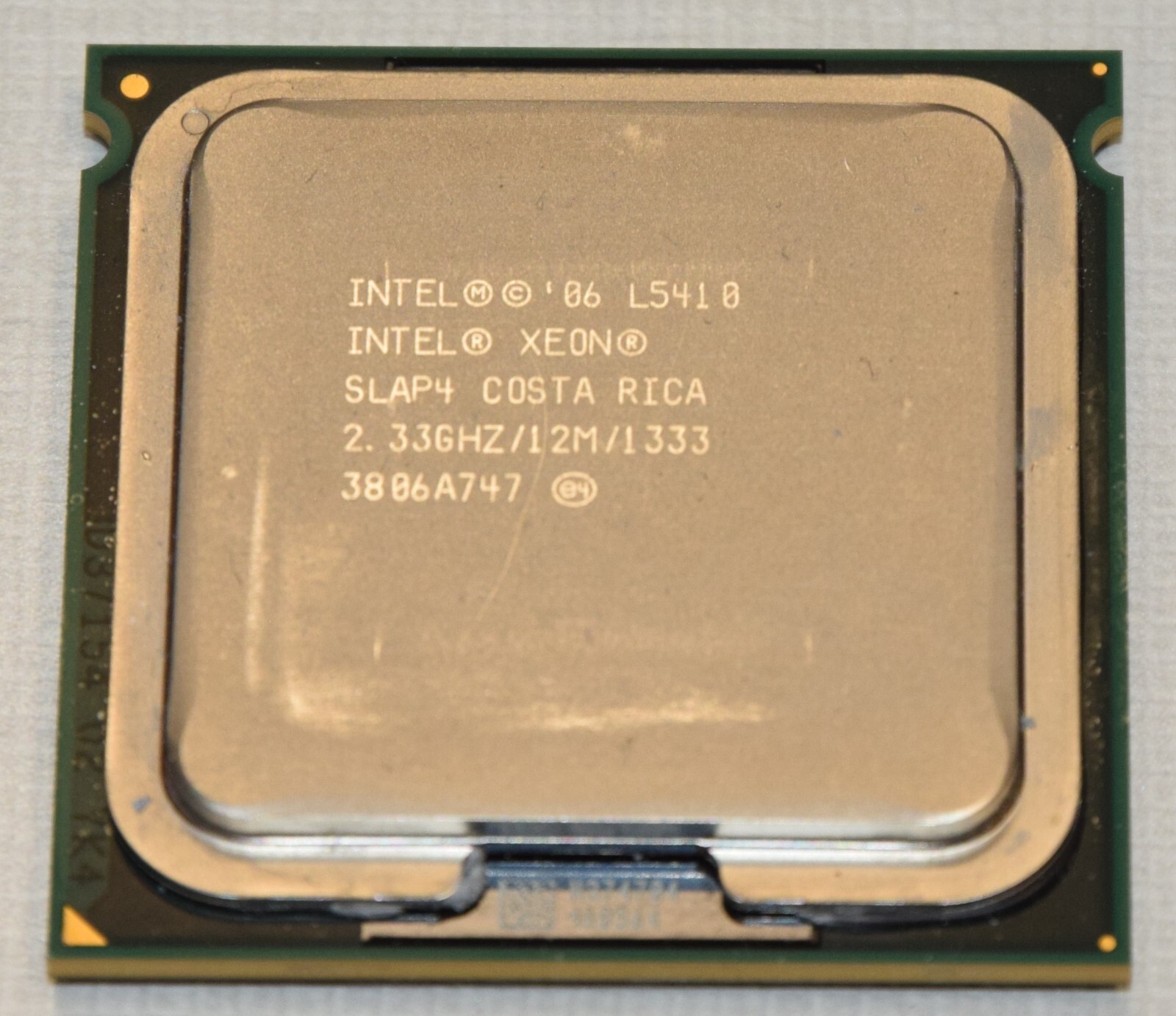 Intel Xeon L5410 SLAP4 Quad Core 2.33Ghz 12MB L2 1333MHz LGA 771