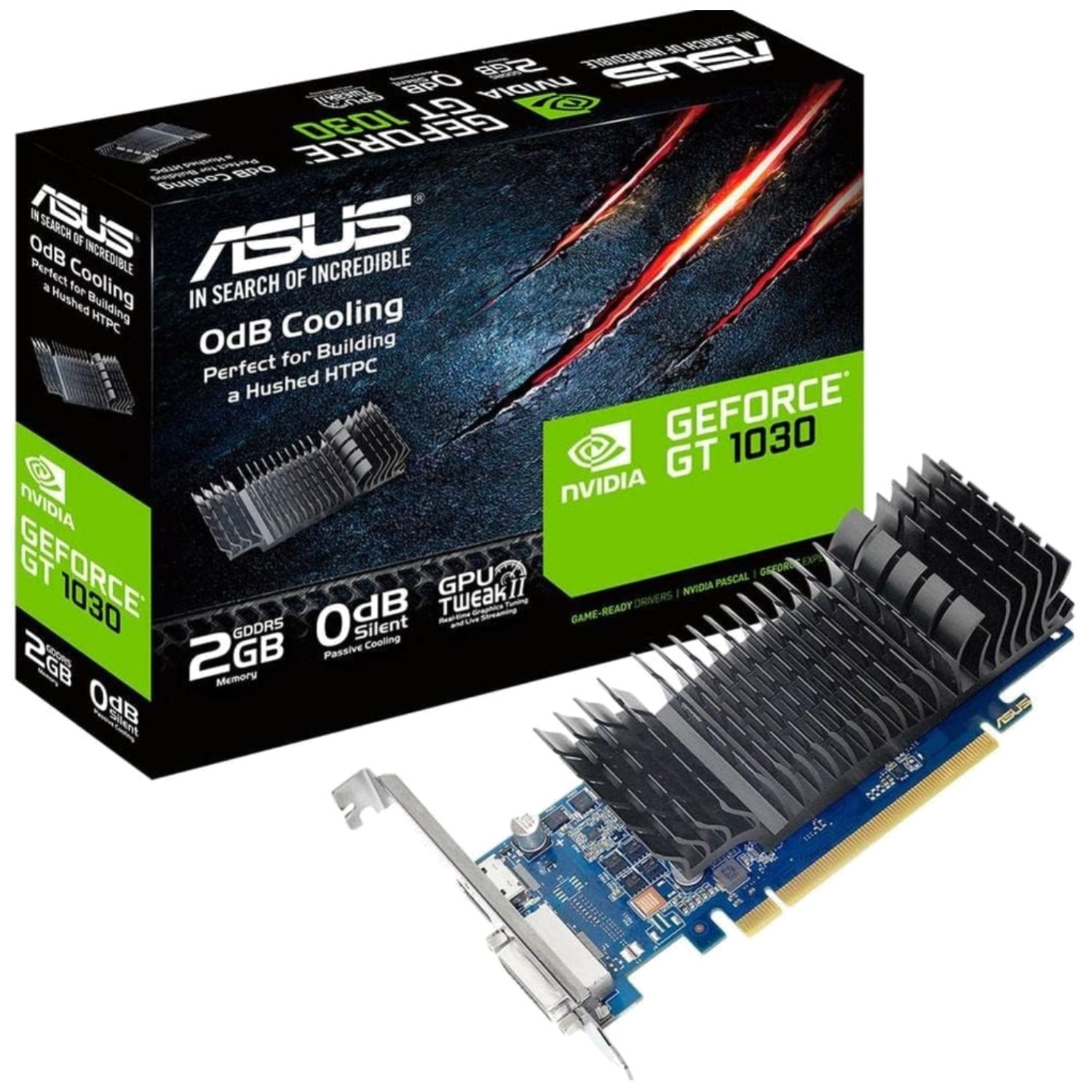 Compact GeForce GT 1030 2GB GDDR5 Graphics Card*-"