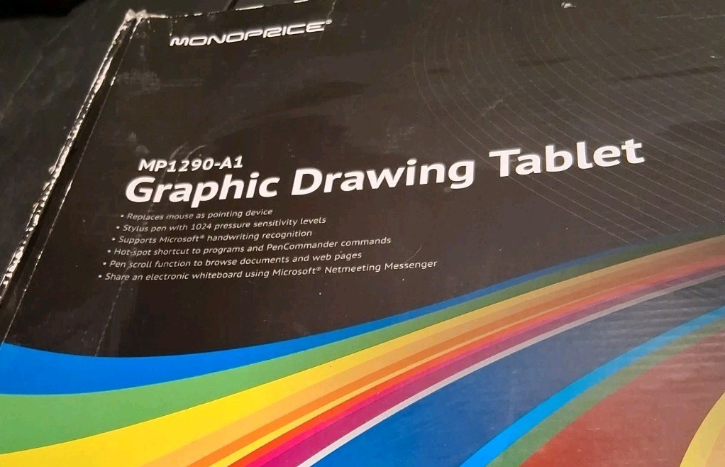Brand New MONOPRICE GRAPHIC DRAWING TABLET 12×9 MP1290-A1