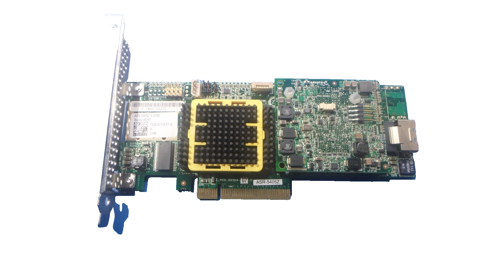 Lot of 14 ADAPTEC ASR 5405Z 512MB PCI-E Server Enterprise Raid Controller Card