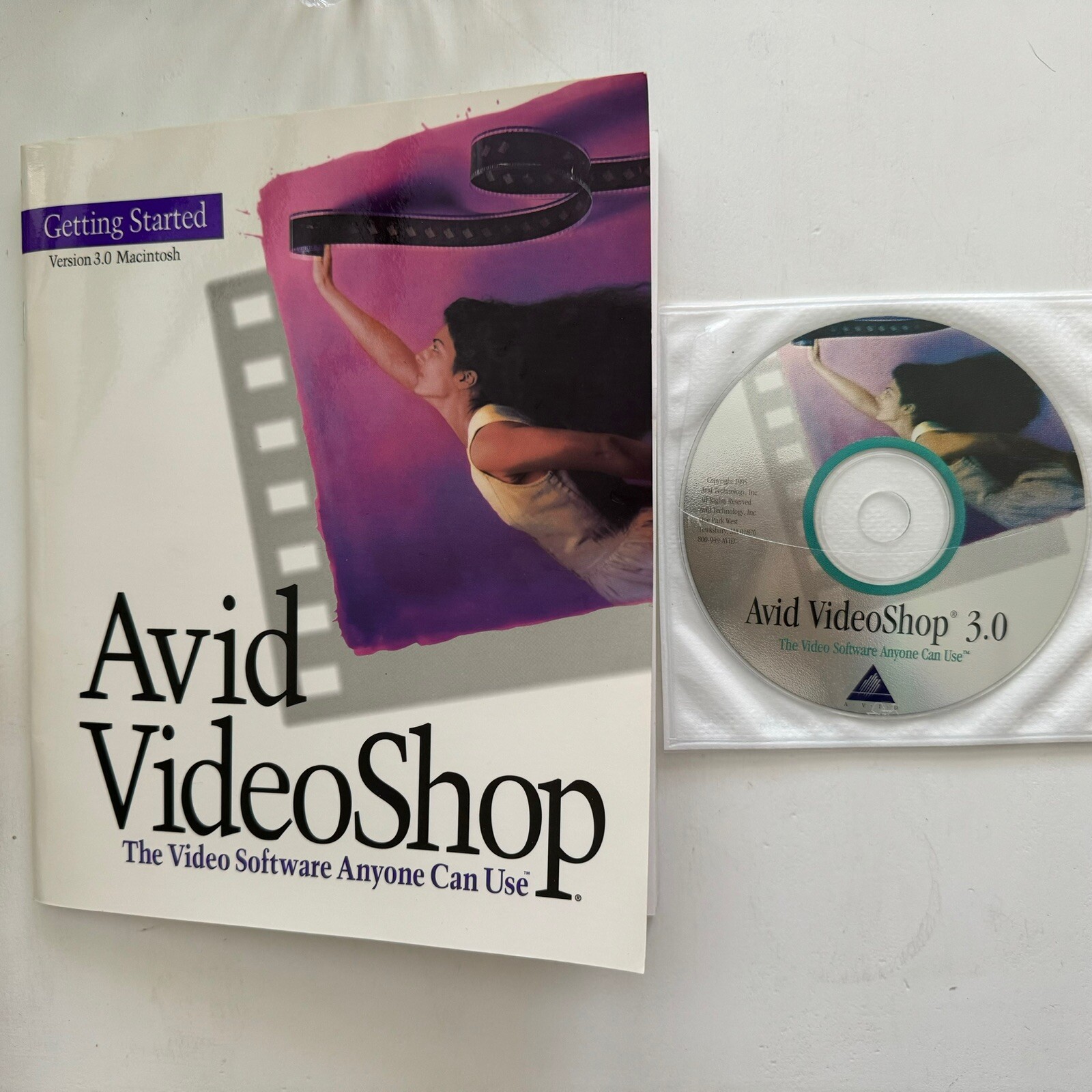 Avid VideoShop 3.0 for Vintage Macintosh