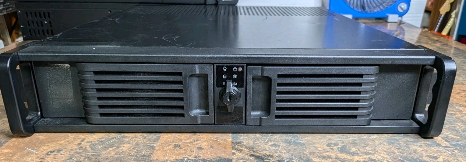 Supermicro 2U Rack Mount  PC, 250GB, 8gb DDR4, Intel i5 7500, Gtx 1650, 650W
