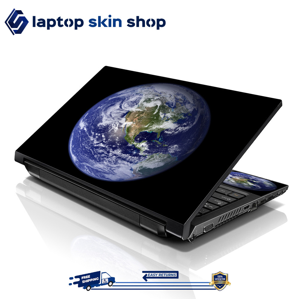 Laptop Skin Sticker Decal Cover Earth for Notebook Apple Dell Asus 13-16 inch