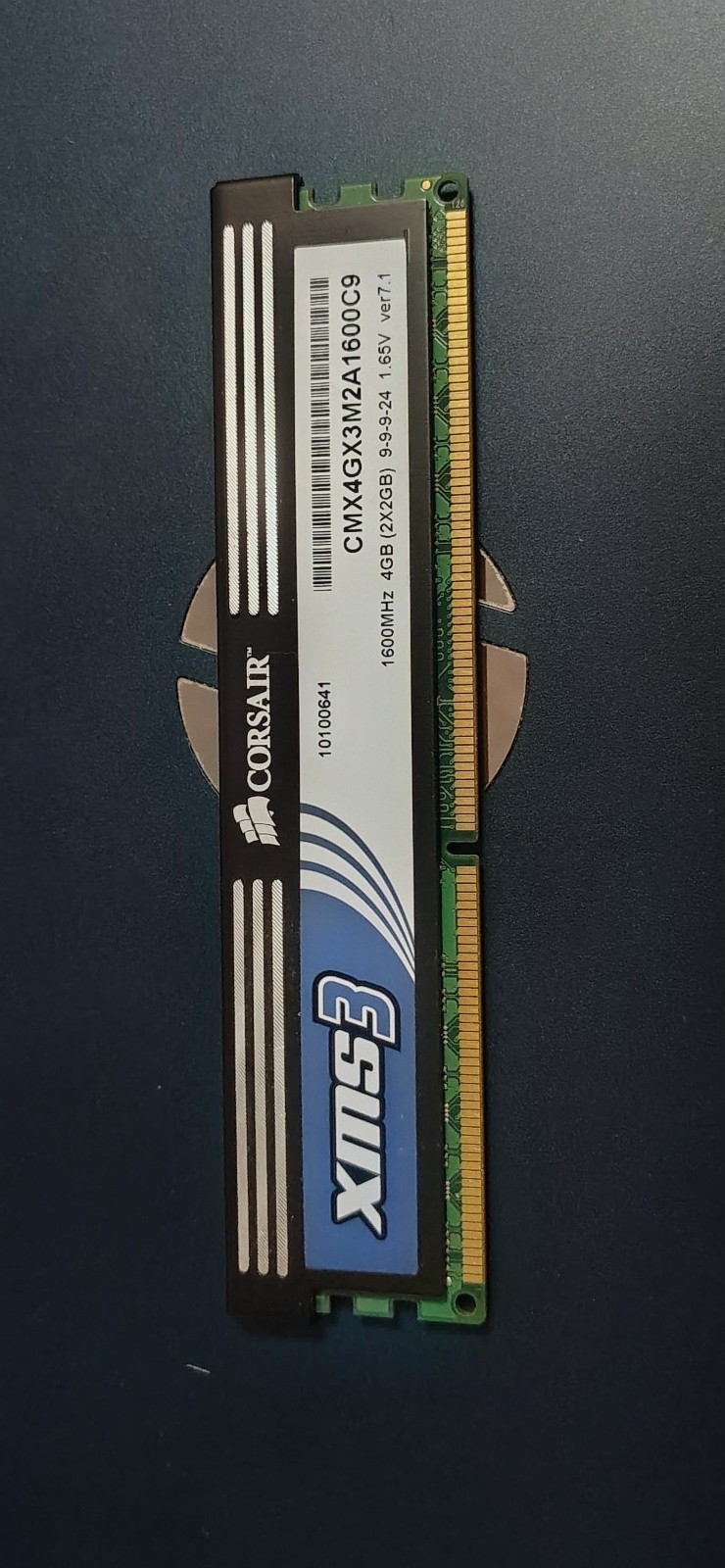Corsair XMS3 2gb Single DDR3-1600 CL9 Memory Module CMX4GX3M2A1600C9