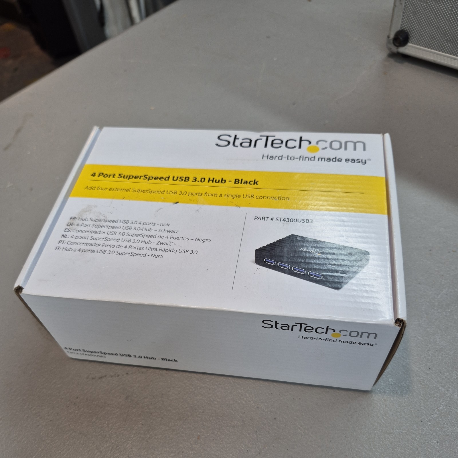 StarTech 4 Port SuperSpeed USB 3.0 Hub