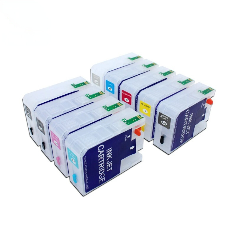 Chip Equipped T5801~T5809 Refill Ink Cartridges Compatible with Epson 3800 3880