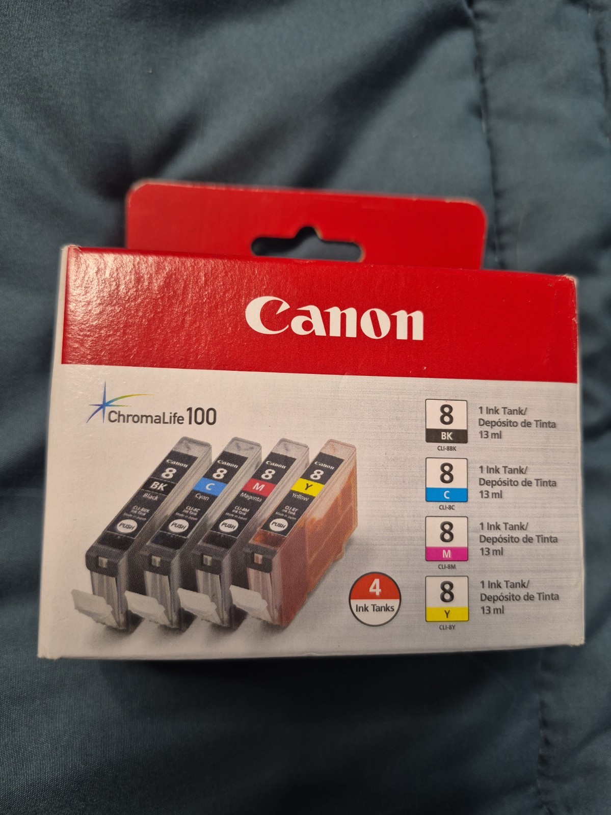 Canon/CLI- 8-Chromalife 100/Ink Cartridges Combo Pack- New and Sealed