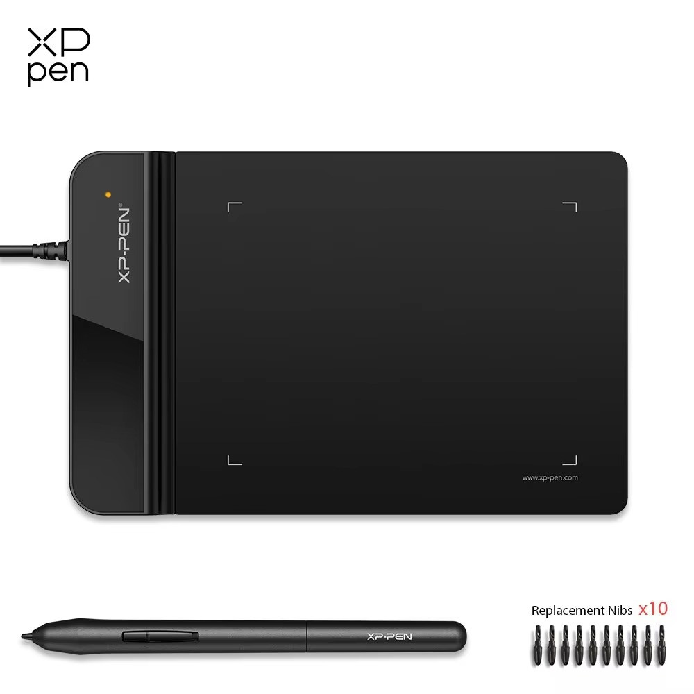 XP-Pen G430S Drawing Tablet 8192 Pressure Battery Free Stylus