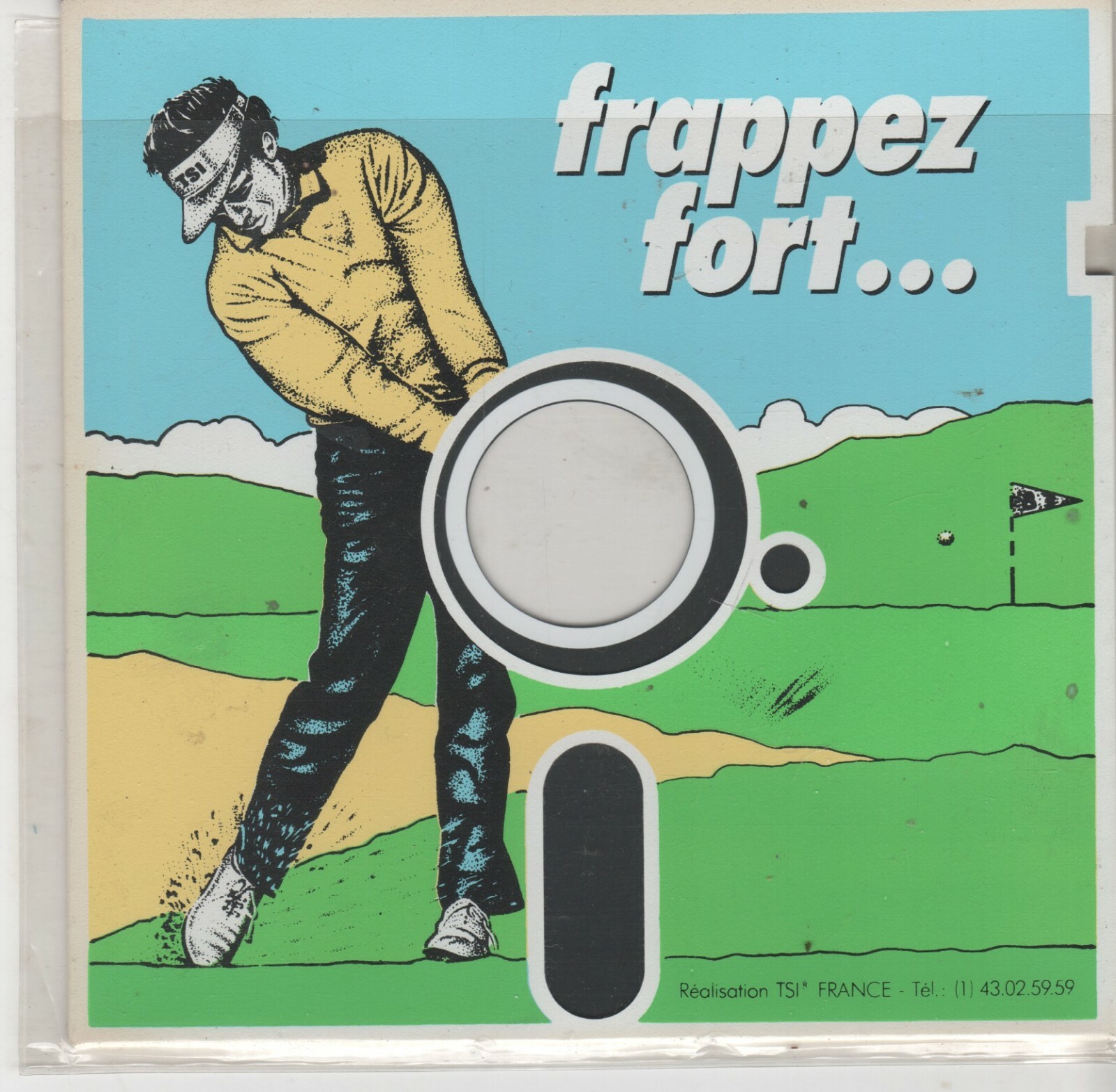 ITHistory SOFTWARE IBM   (1980s)  TSI (France) FRAPPEZ FORT (Promo Mountain IOF