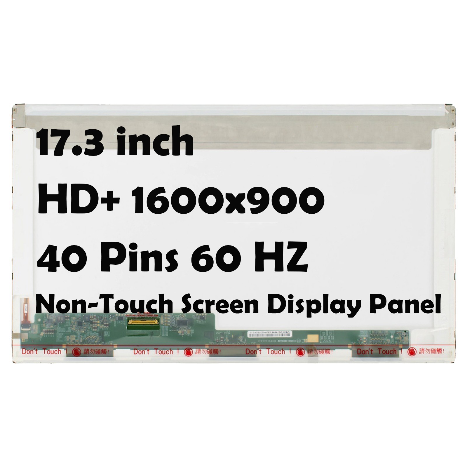 17.3 HD+ LCD LED Non-Touch SCREEN Display for B173RTN01.2 B173RTN01 V.2 40 PIN