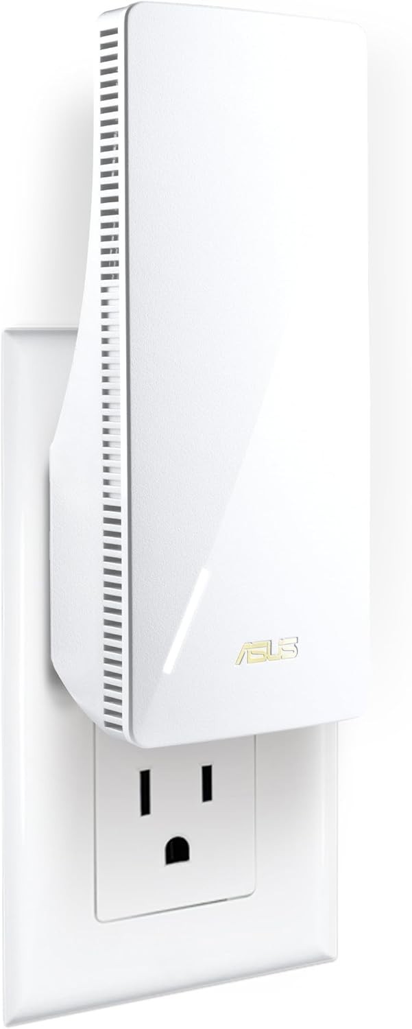 ASUS RP-BE58 BE3600 Dual Band WiFi 7 (802.11be) Range Extender AiMesh 3600mbps
