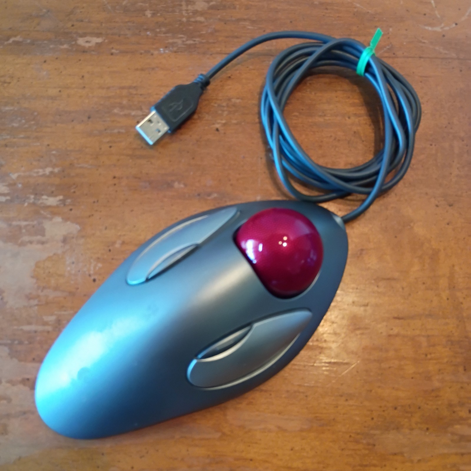 Logitech Trackman Marble USB T-BC21 Mouse (804377-0000) Tested Works