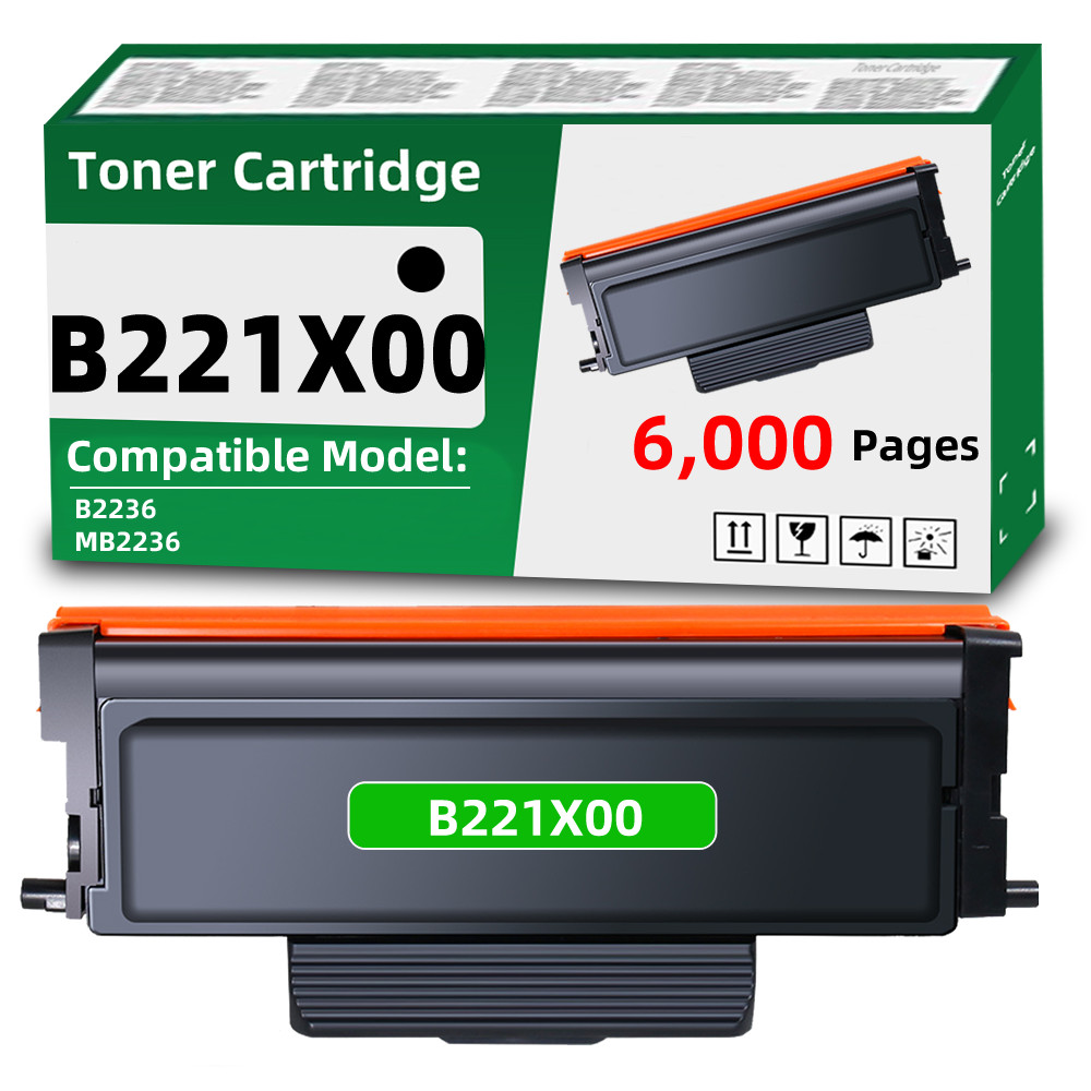 B2236 B221X00 Toner Cartridge Compatible for Lexmark B221H00 B2236 MB2236
