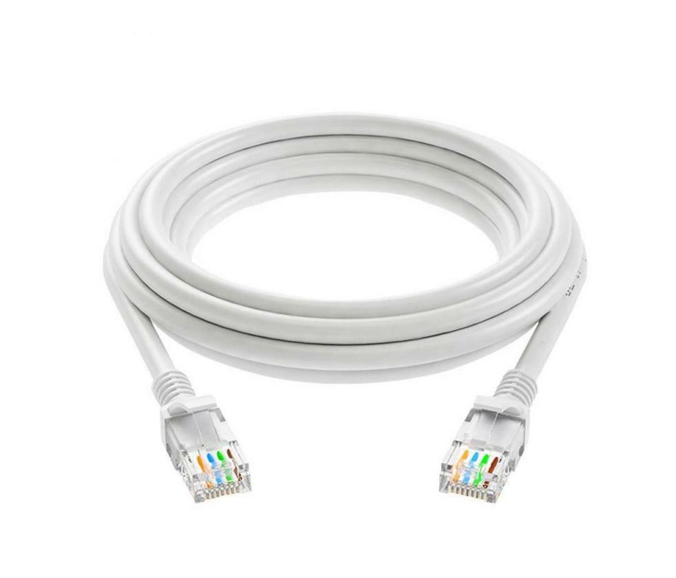 (2-Pack) 15 FT Ethernet Cable RJ45 CAT5e LAN Network Internet Modem - FAST SHIP
