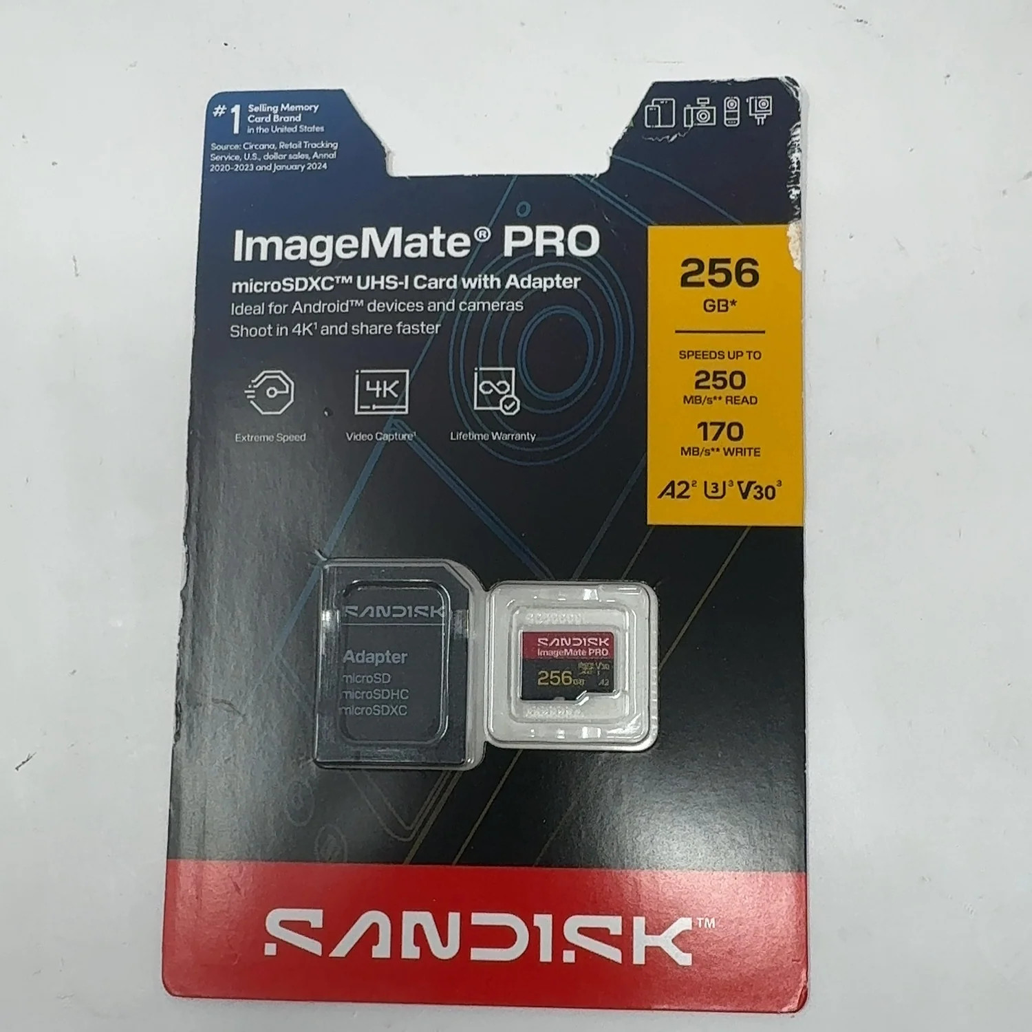New Sandisk Imagemate Pro 256GB