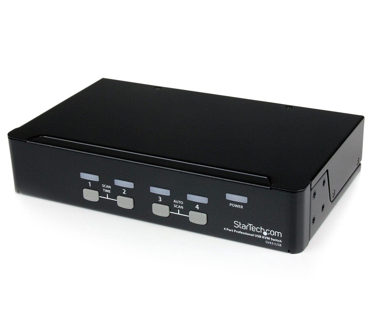 StarTech StarView SV431USB - KVM switch - USB - 4 ports - 1 local user - 1U