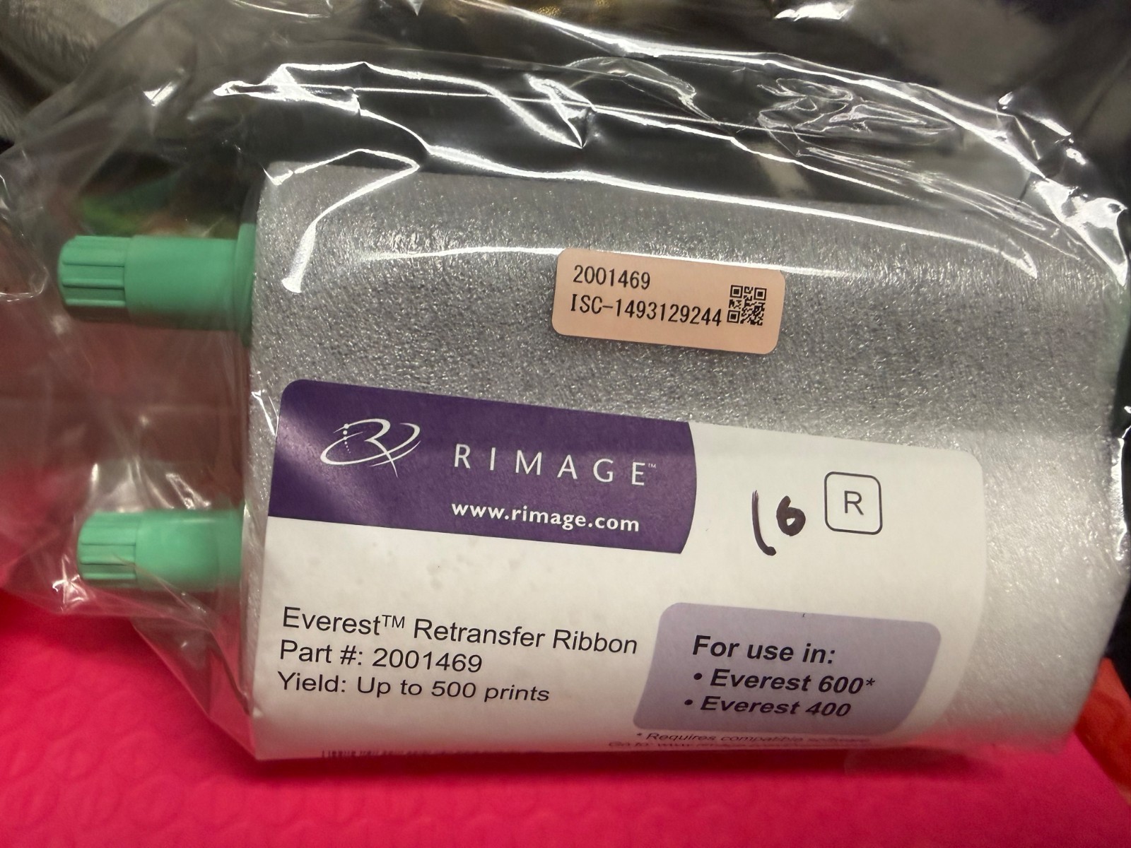 Rimage 2001469 Retransfer Ribbon for Everest 600/400 -