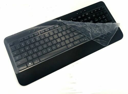Waterproof Clear Silicone Keyboard Protector for Logitech MK540 K540 MK545 K545 