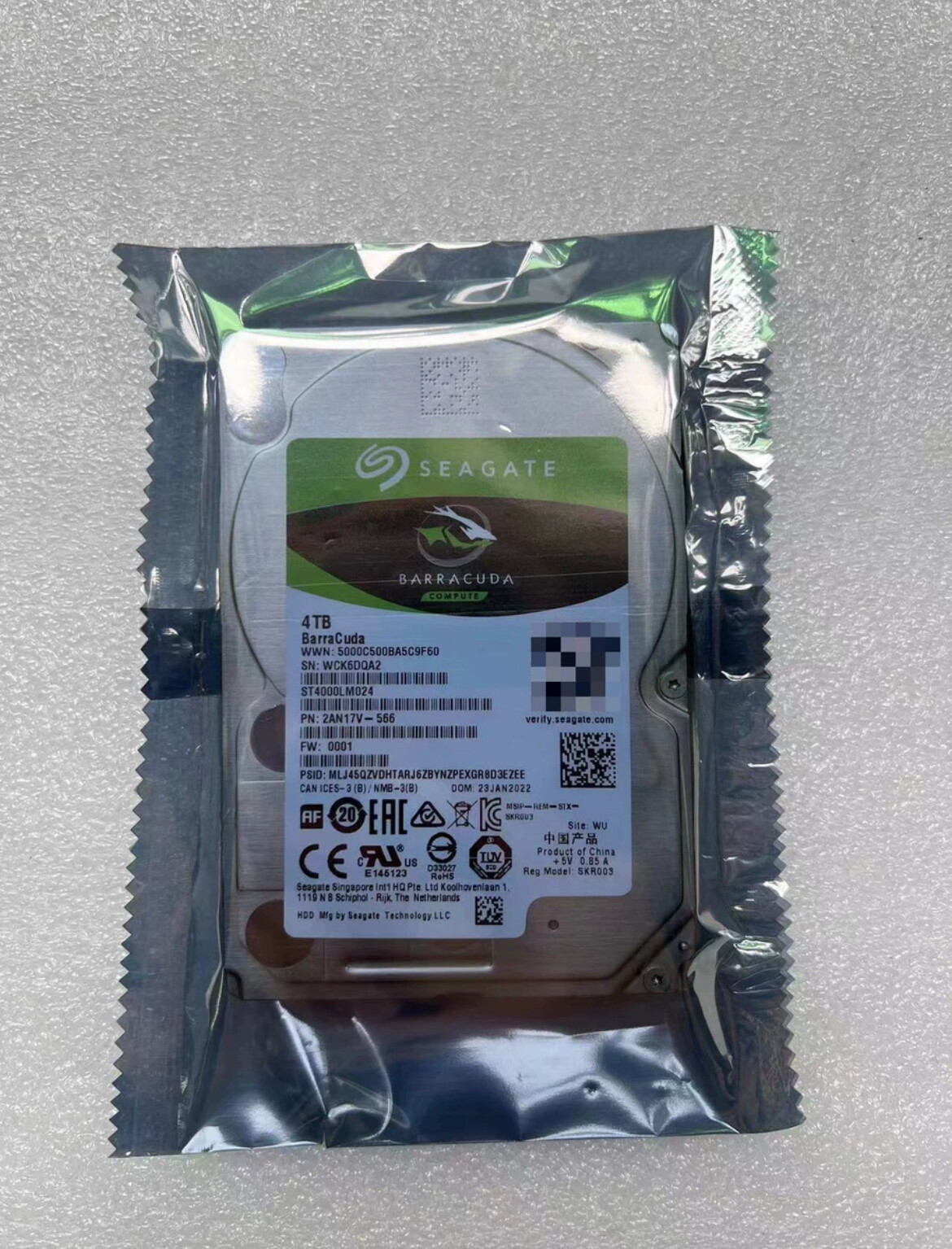 For Seagate Barracuda NAS ST4000LM024 4TB 2.5" SATA Internal Hard Drive 15mm HDD