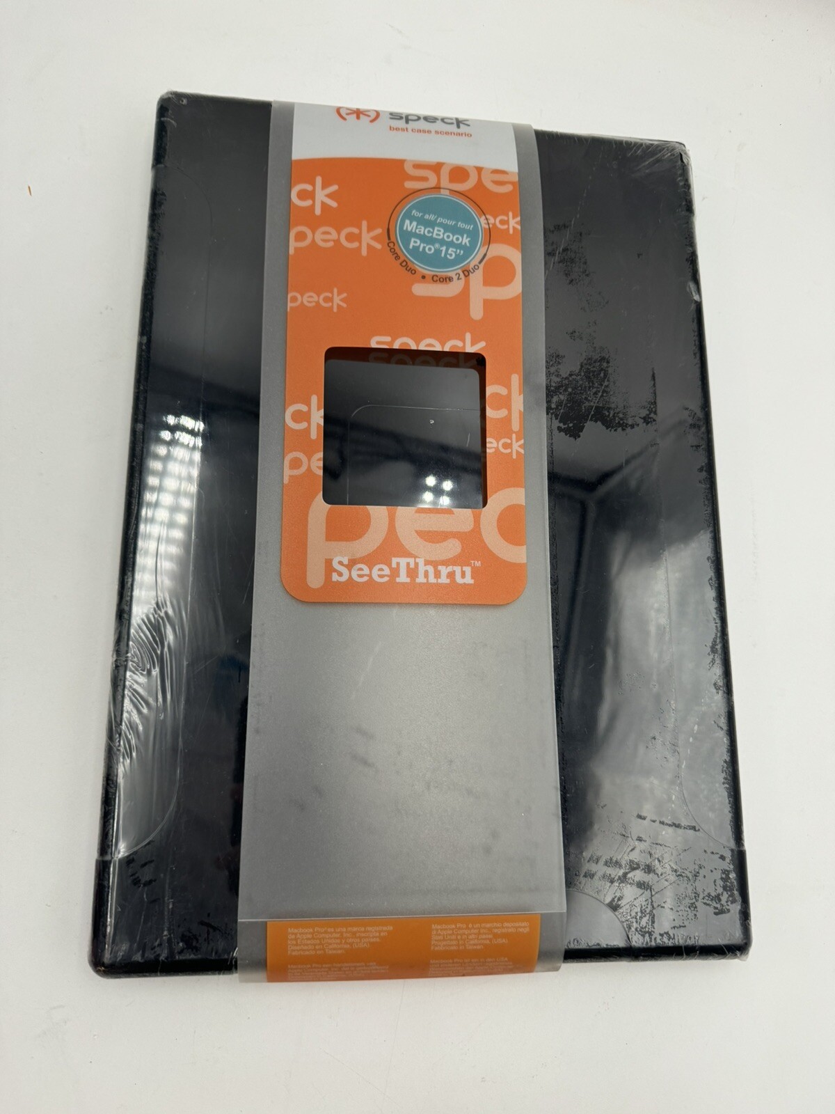 Speck See Through Black Plastic Case MacBook 15” 2007