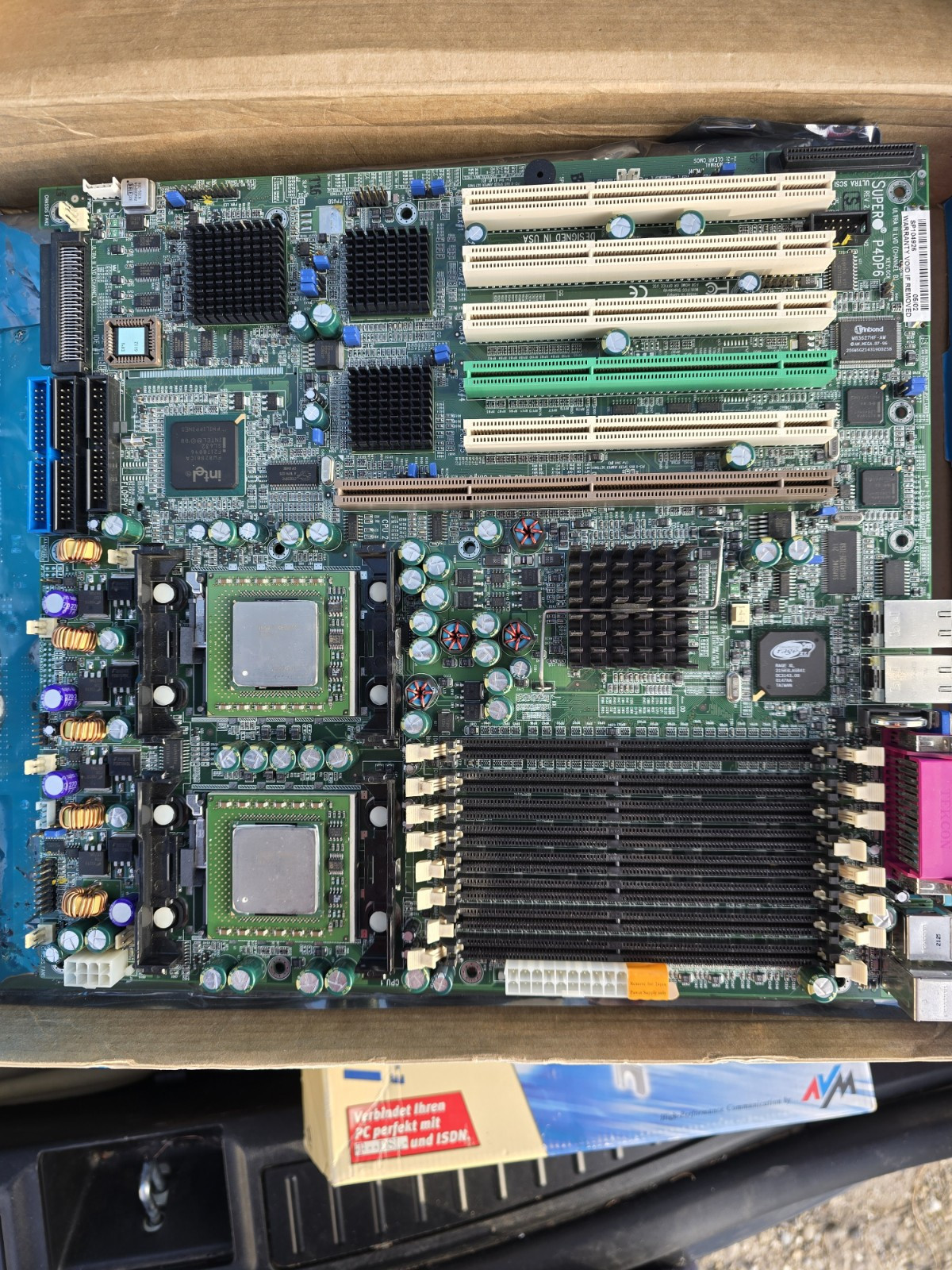 Supermicro P4DP6-Q CPU Board