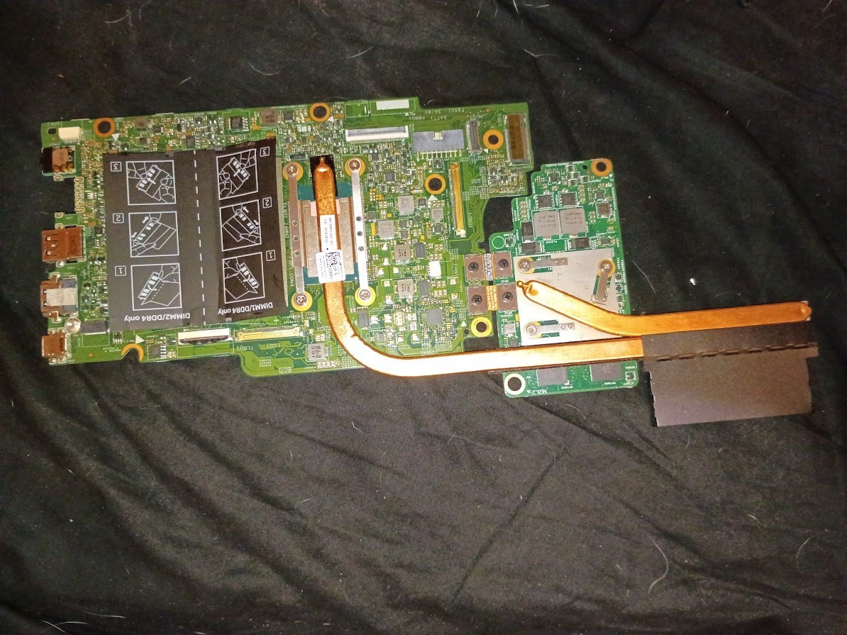 DELL INSPIRON 17 7779 i7-7500U CPU LAPTOP MOTHERBOARD 0NX6FR w/GPU YDRF2 940MX