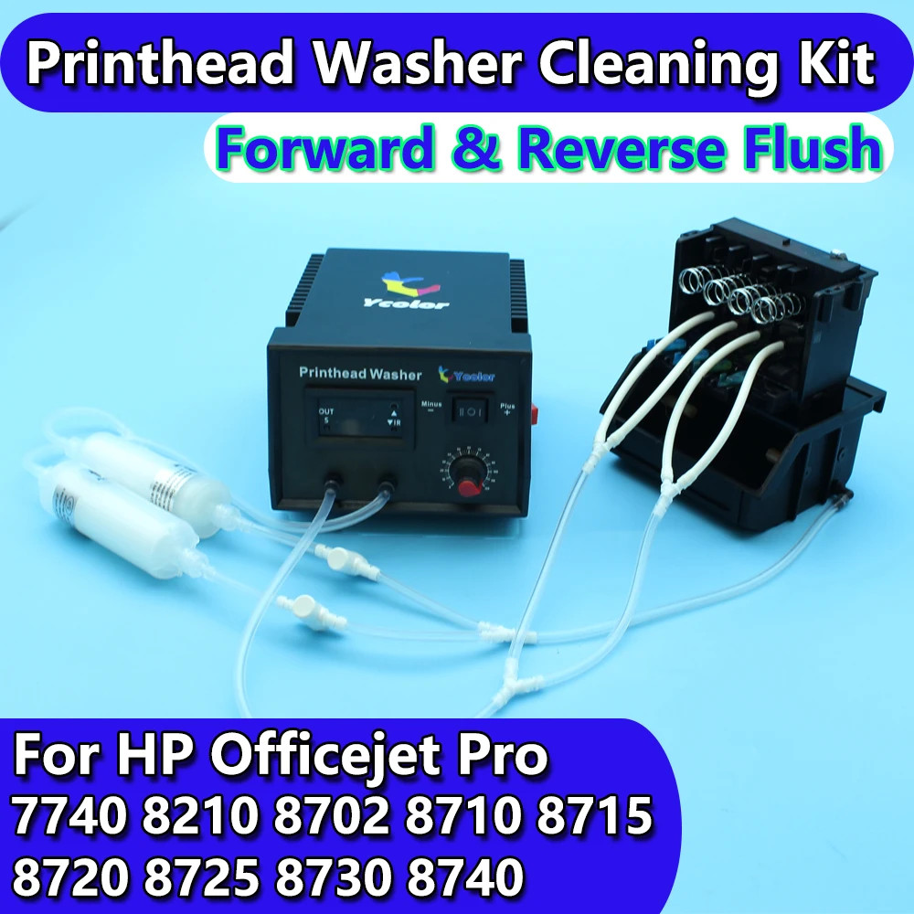 Printhead Cleaning Machine For HP 7740 8210 8702 8710 8730 8740 952 953 954 955