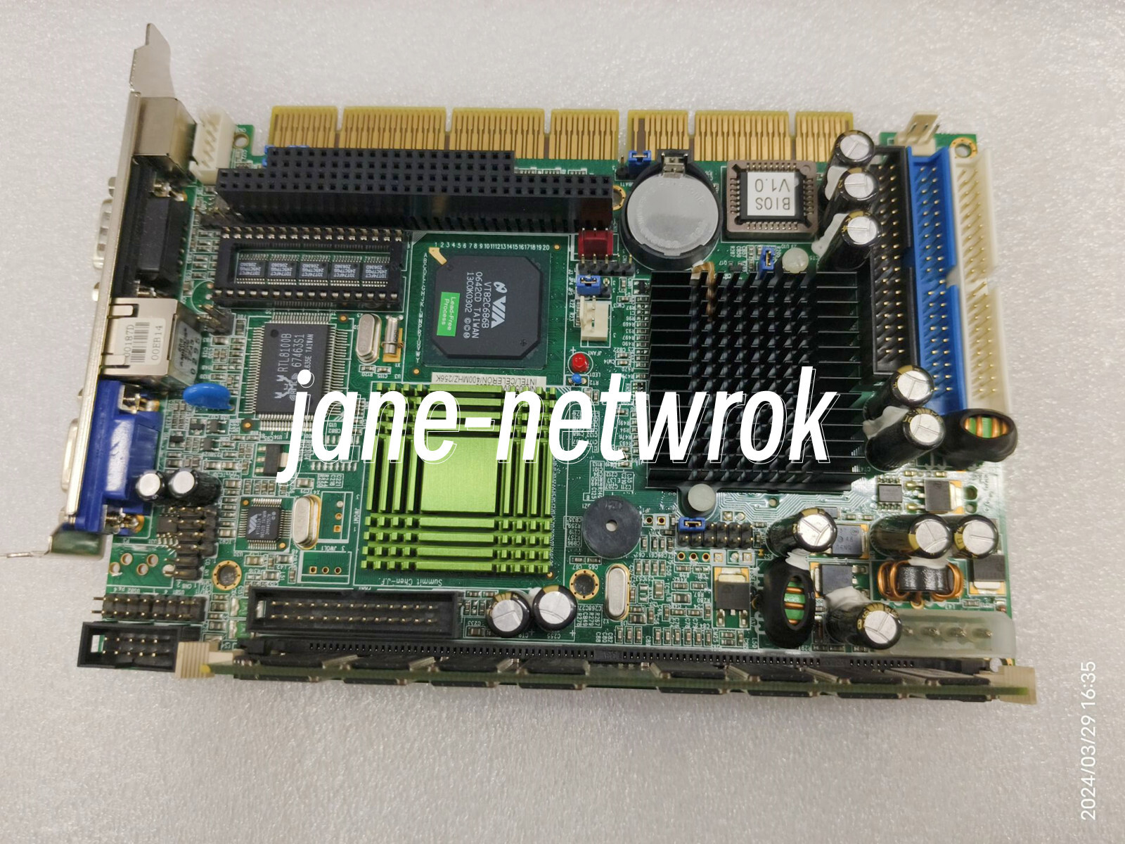 1PC USED PCISA-C400R-RS-R20 V2.0 Have warranty（DHL/Fedex）