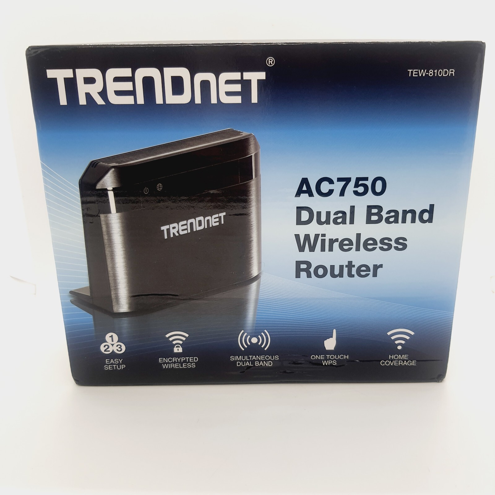 Trendnet TEW-810DR AC750 Dual Band Wireless Router Wi-Fi Wireless N & AC OpenBox