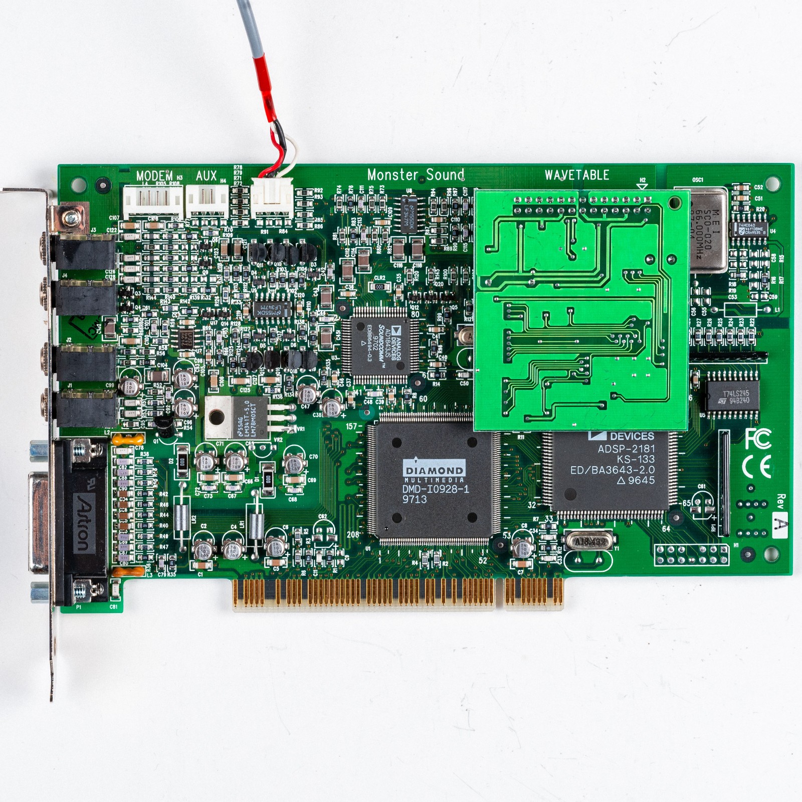 Diamond Multimedia Monster Sound M80 PCI Sound Card Windows 98 plus Wavetable