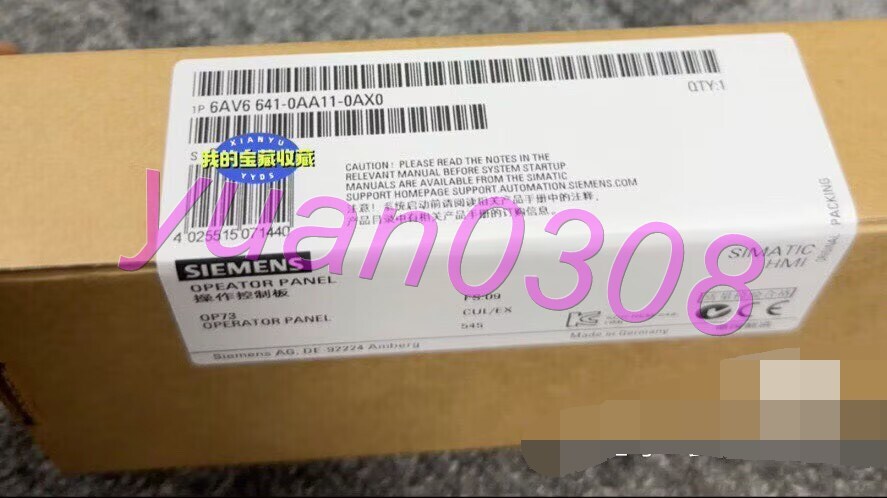 NEW SIEMENS 6AV6641-0AA11-0AX0 Touch Screen Via DHL or FedEX