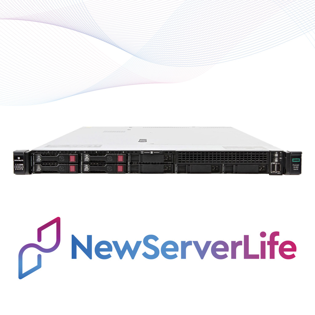 HP ProLiant DL360 Gen10 8SFF 2x Gold 6248 2.5GHz =40 Cores 128GB P408i-a 4xRJ45