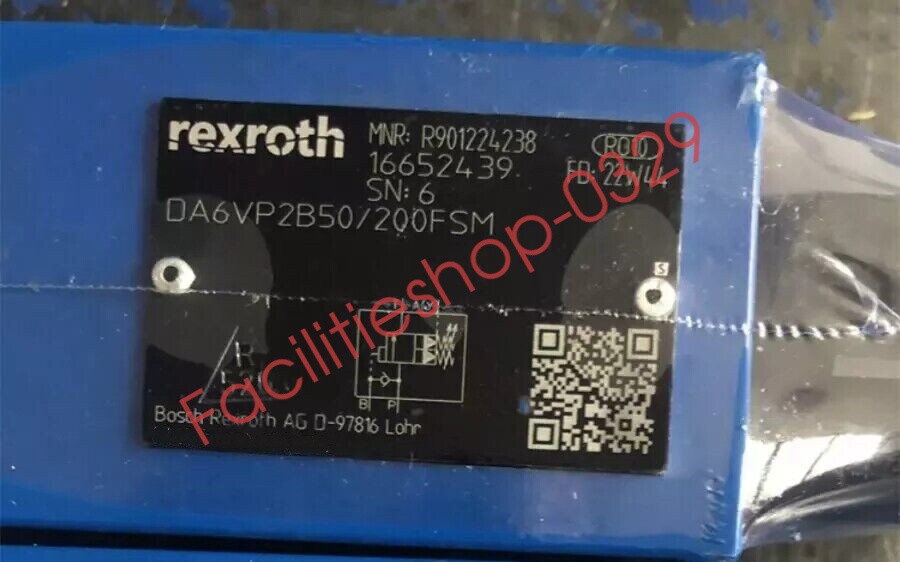 REXROTH R901224238 DA6VP2B50/200FSM valve DHL/FedEx