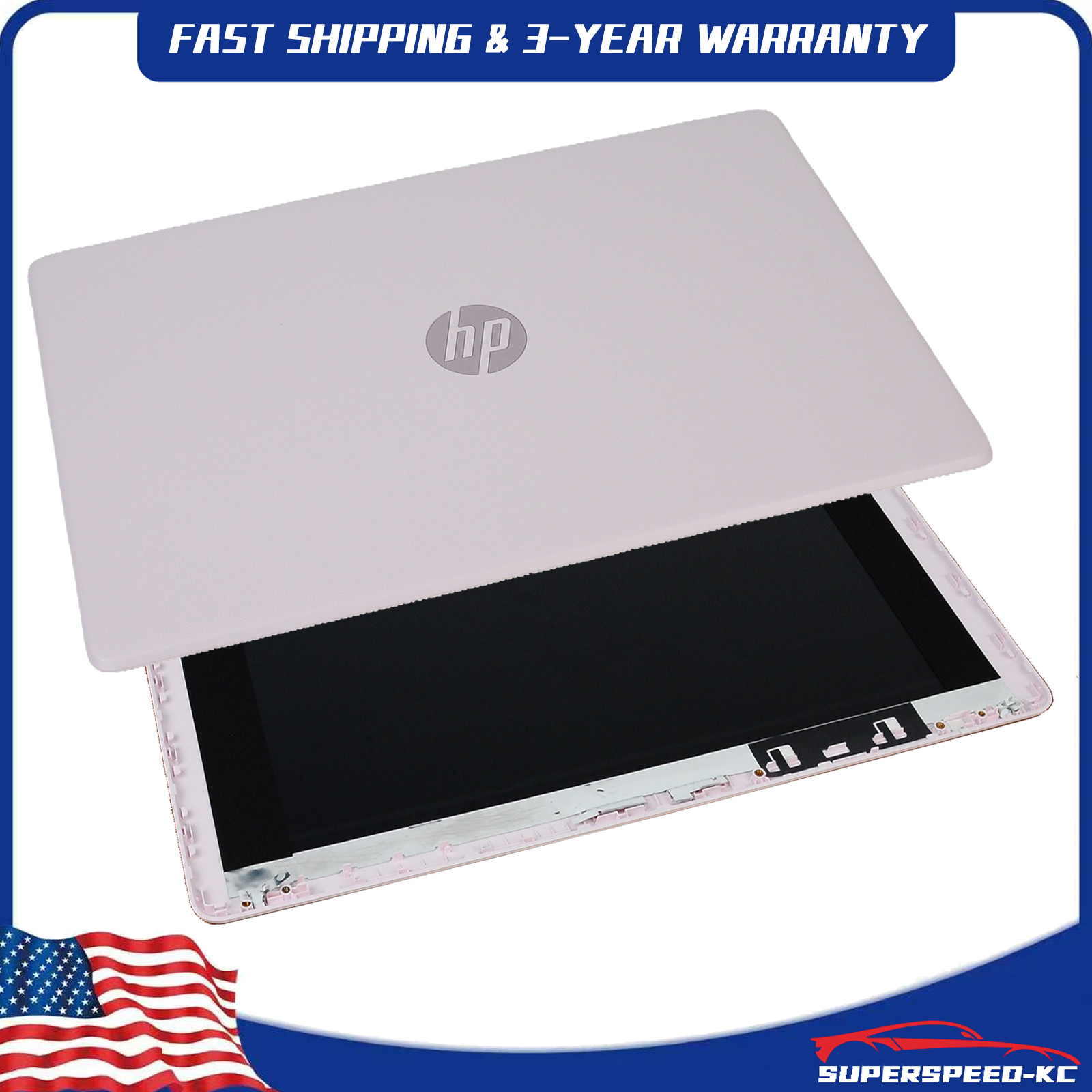 Pink New LCD Back Cover Top Shell for HP Pavilion 17-BS 17-AY 17BS 933297-001