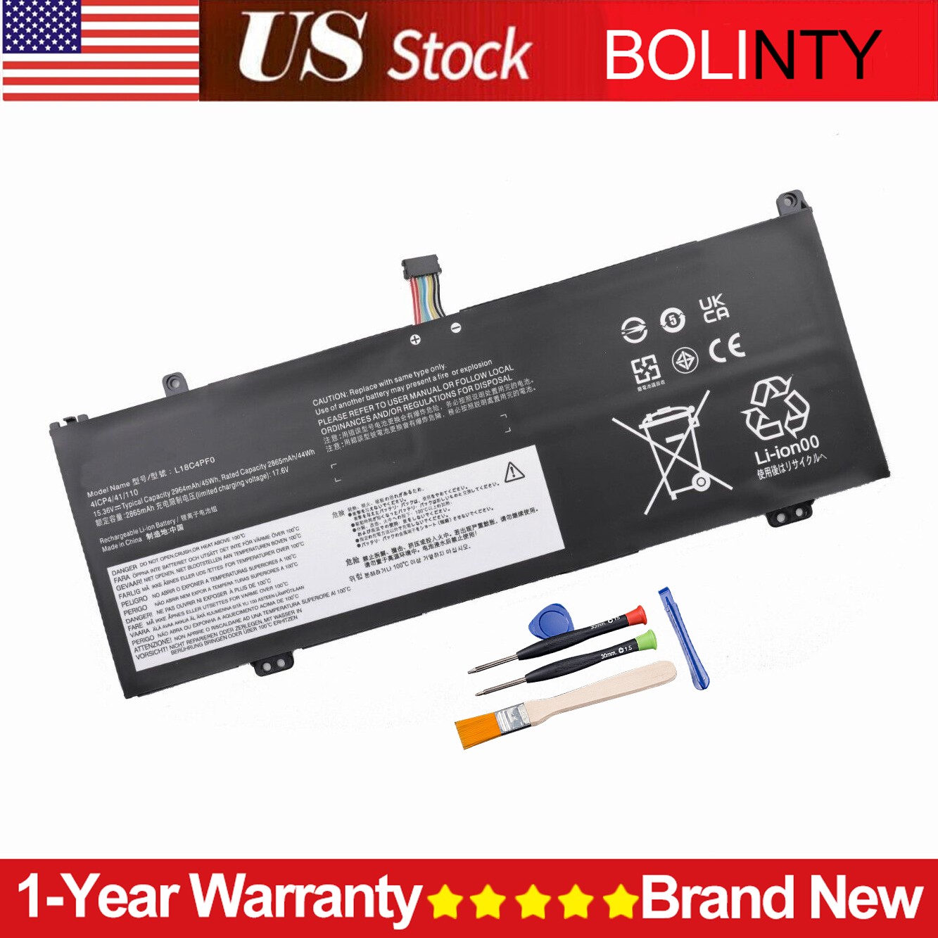 L18C4PF0 L18M4PF0 Battery For Lenovo ThinkBook 13S-IML 14S-IML 13S-IWL 14S-IWL