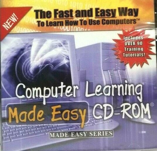 Computer Learning Made Easy CD-ROM Win 98 & Higher New Sealed