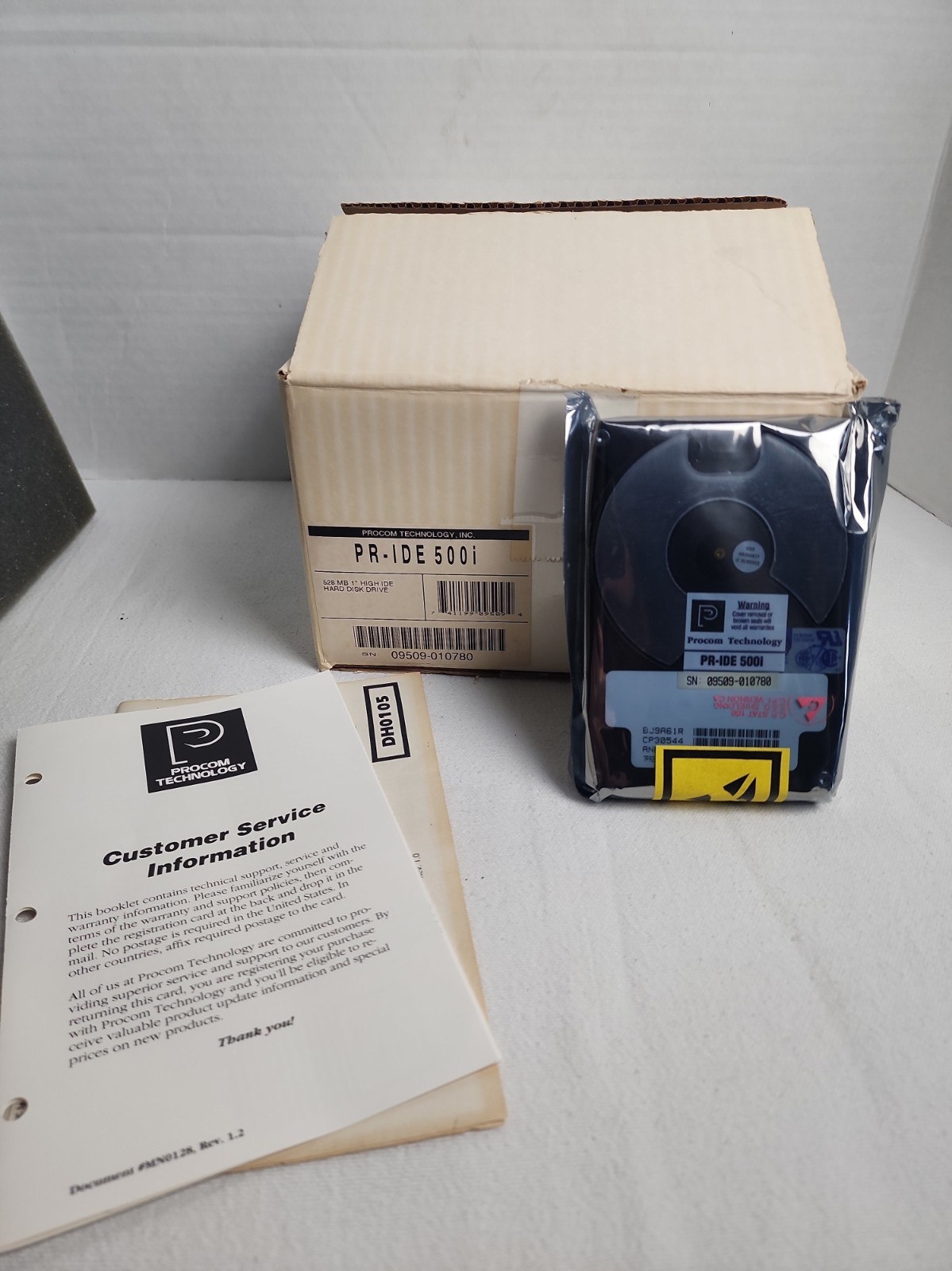 VTG Procom Technology PR-IDE 500i Internal 3.5" Hard Drive SEALED NOS Retro PC