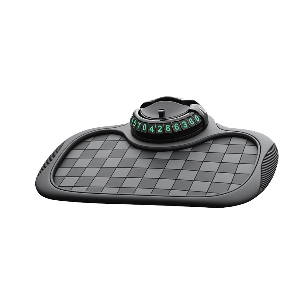 Multifunctional Car Anti-Slip Mat Rotatable Car Dashboard Pad Phone Holder Pad