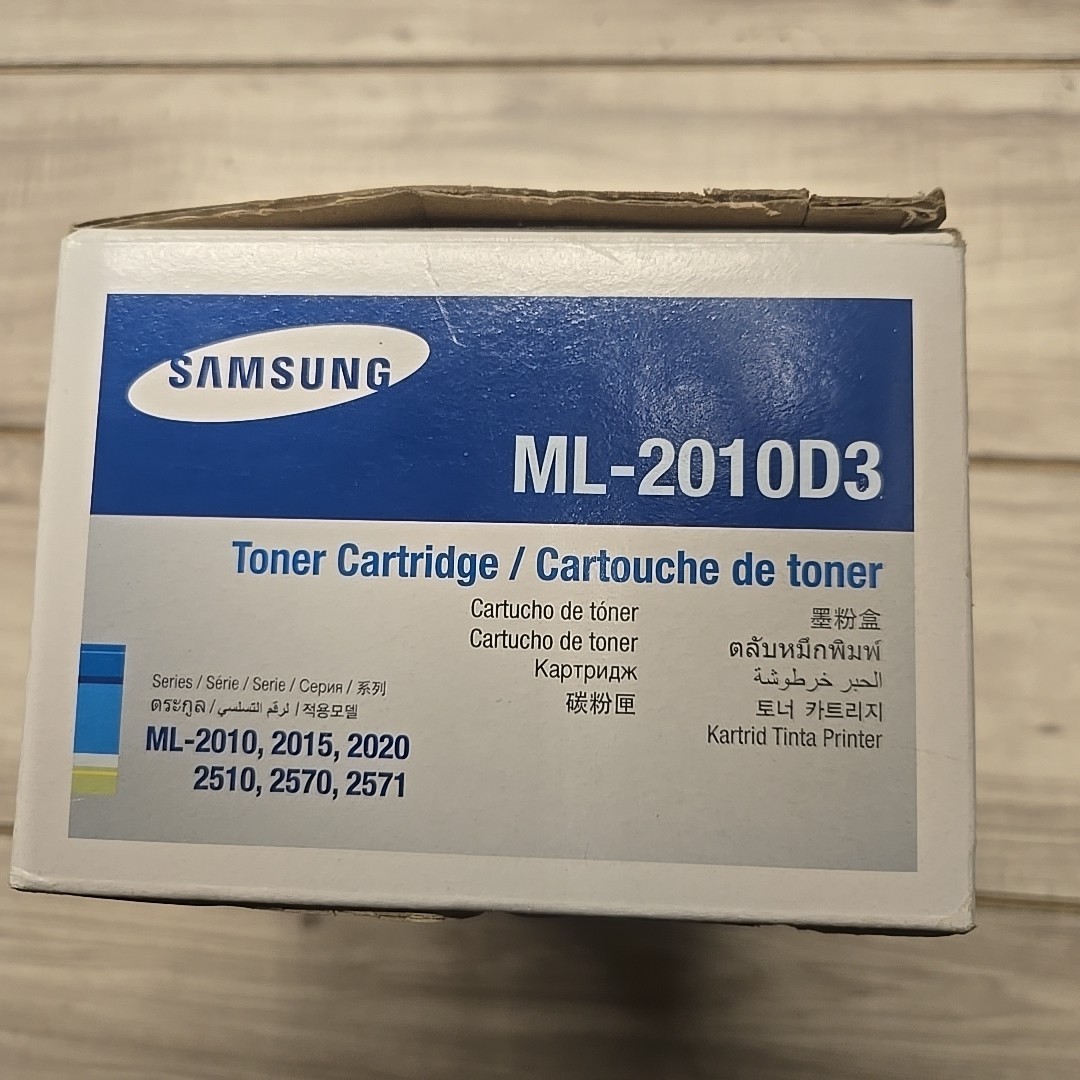 ML-2010D3/ML2010D3 Original OEM Samsung 2010D3 Toner Black Genuine Sealed 