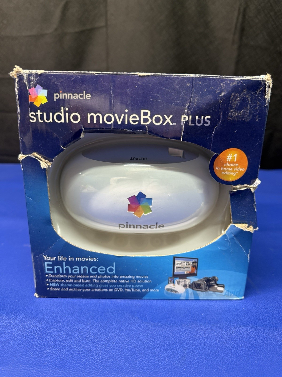 Pinnacle Studio MovieBox Plus USB Video Capture By Avid