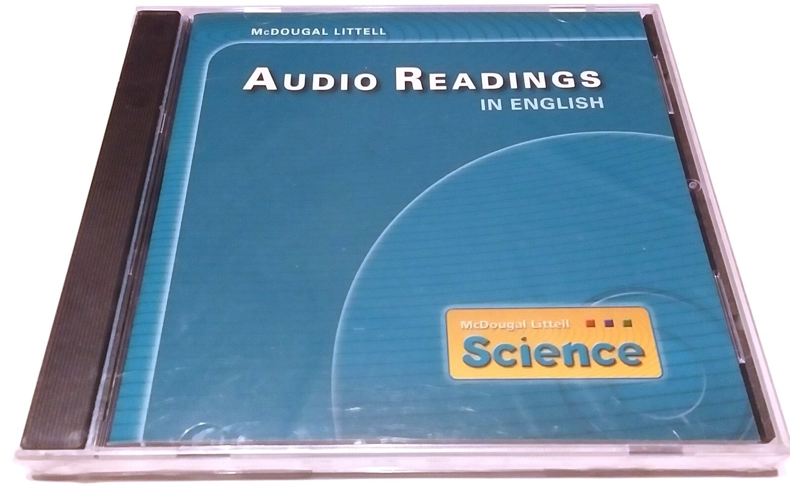 RARE NEW - MCDOUGAL LITTELL SCIENCE AUDIO READING IN ENGLISH PC MAC CD