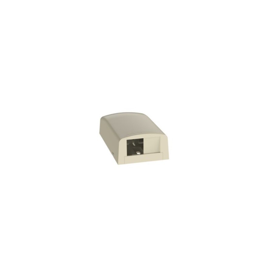 Panduit CBX2EI-AY Surface Mount Box ABS 2 Port Electric Ivory