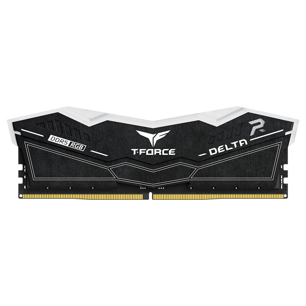 TEAM T-Force Delta RGB DDR5 16GB 5600MHz CL40 Desktop RAM FF3D516G5600HC40BBK